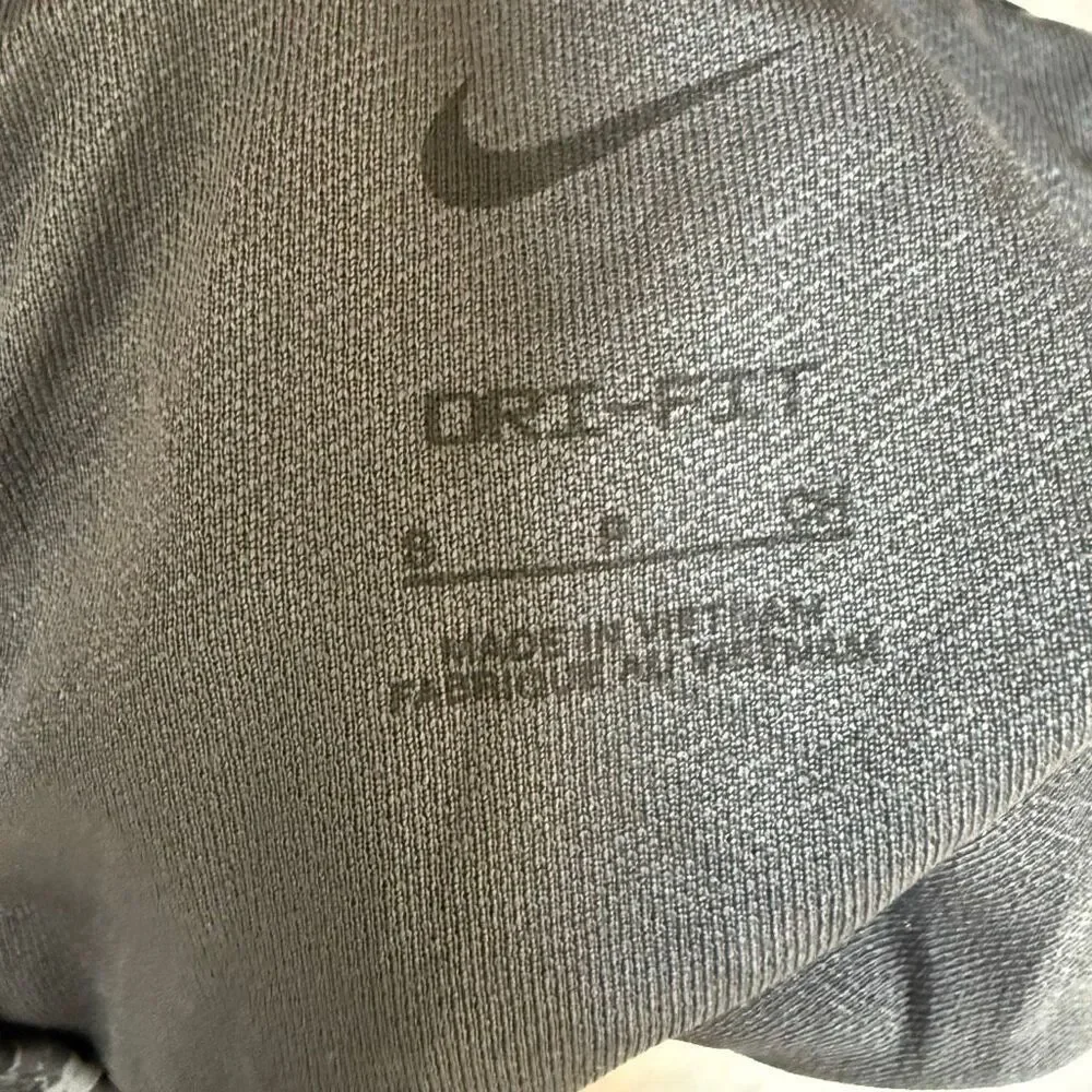 Nike One Girls' Dri-FIT Woven High-Waisted Shorts grey animal print sz S NWT